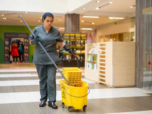 Shopping Mall Cleaning