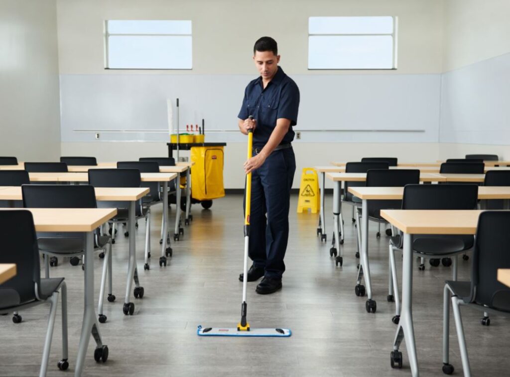 Educational facility cleaning contractors