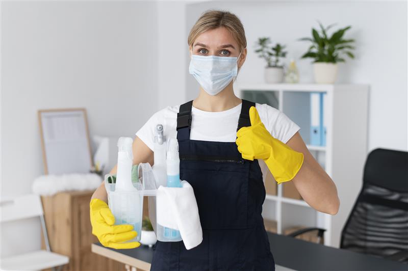Commercial office cleaning