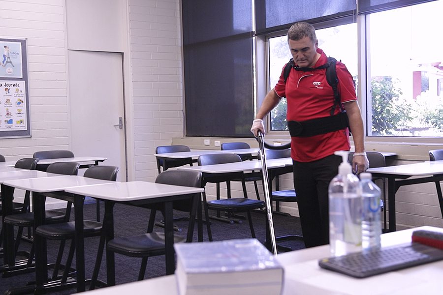 Early education facility cleaning