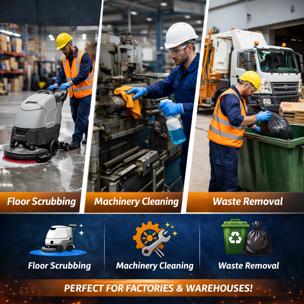 Industrial & Warehouse Cleaning Melbourne